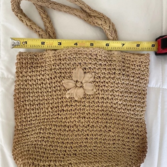 ESPRIT de corp y2k Vintage Straw Handband - Picture 2 of 4